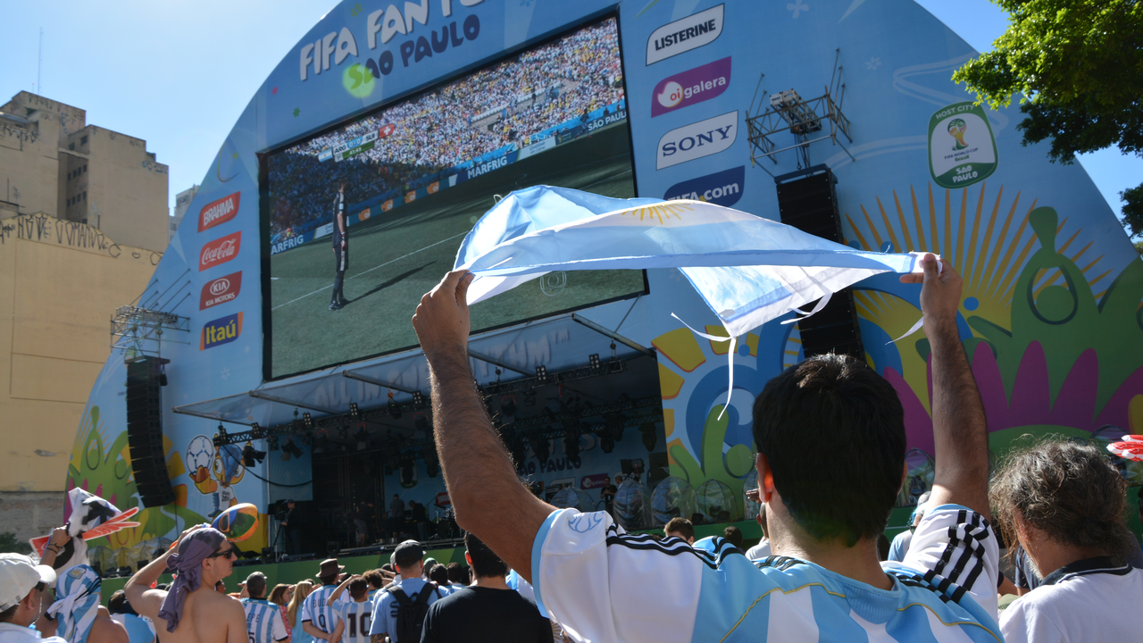 Argentina fans World Cup