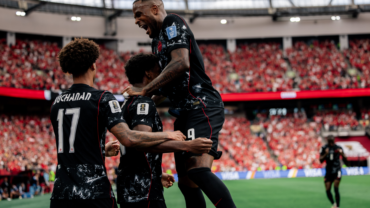 Canada attack Qatar at BC Place during a six-goal win