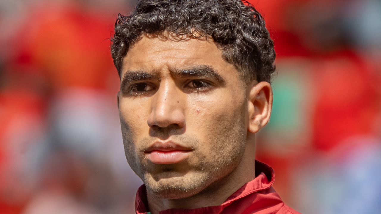 Achraf Hakimi of Morocco