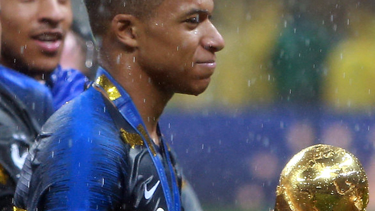 Mbappe with France