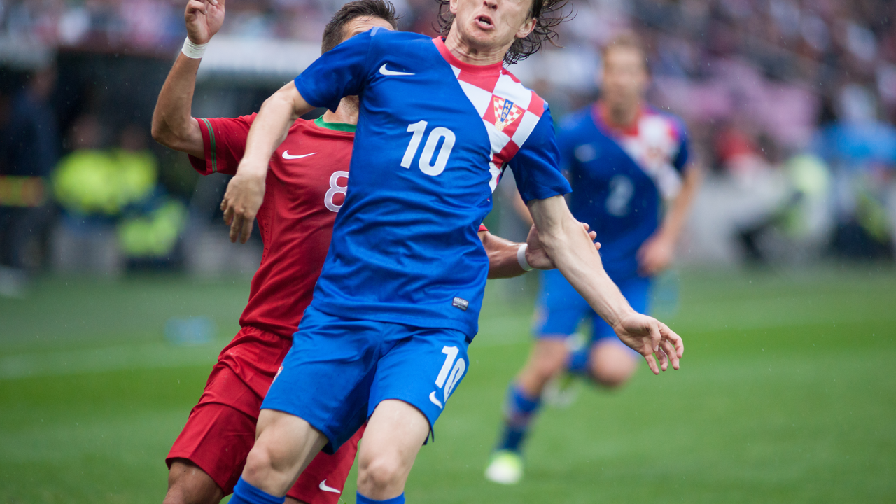 Luka Modric in club action