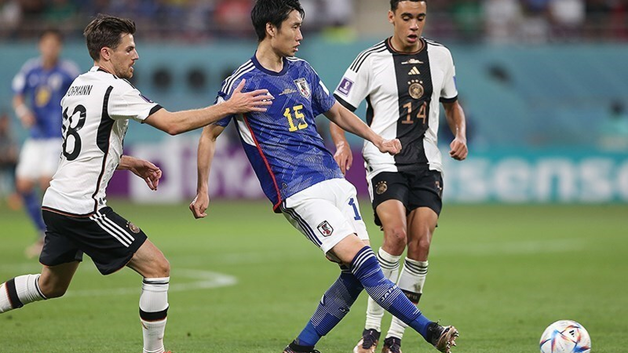 Germany in World Cup action