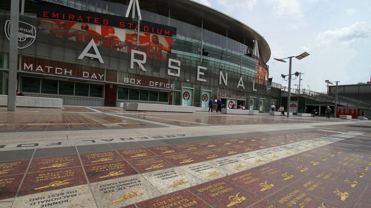 Arsenal's Emirates Stadium in north London