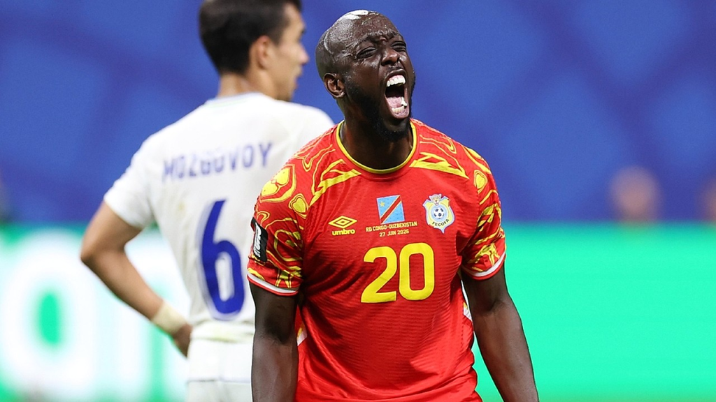 Wissa’s Brace Sends DR Congo Through After Uzbekistan’s Early Strike