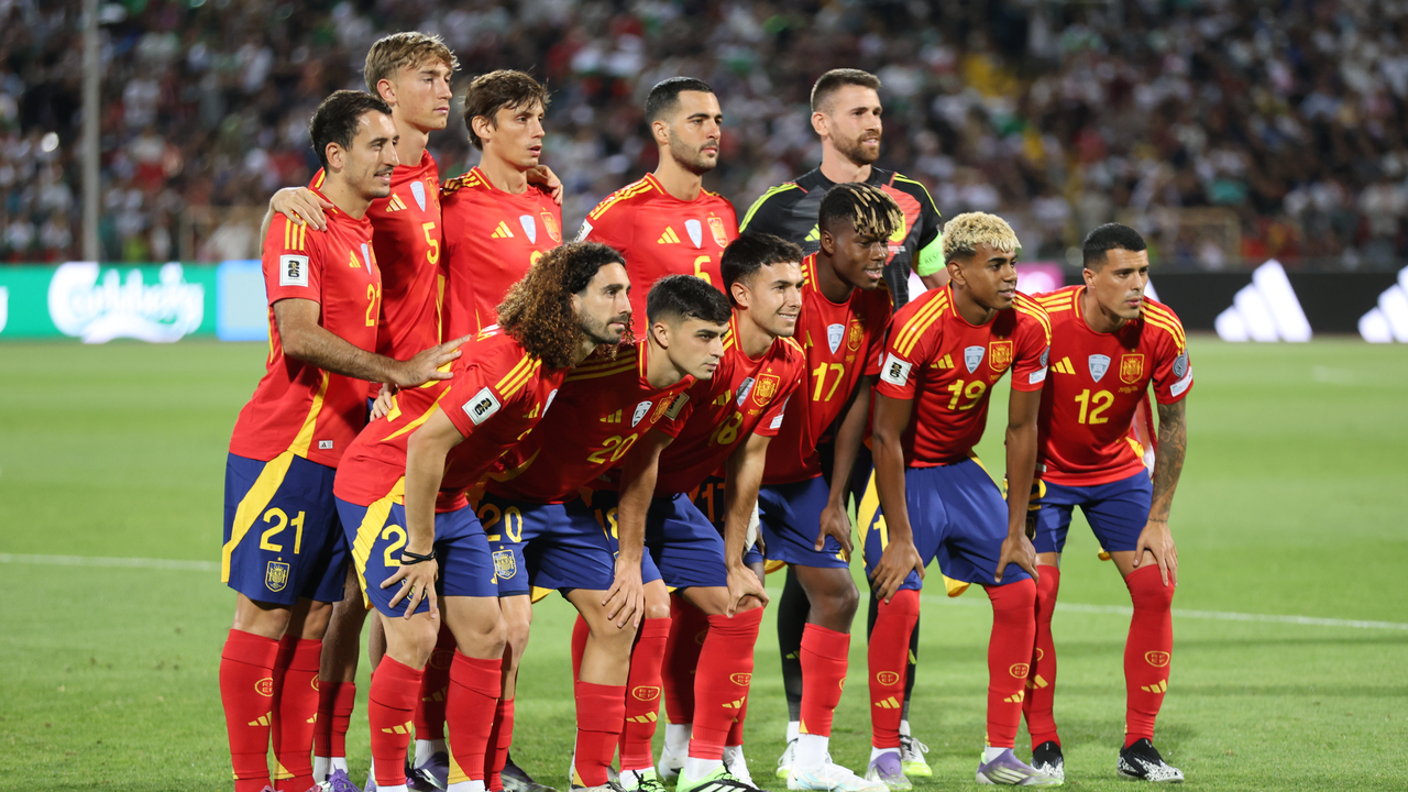 Spain's national team in 2025