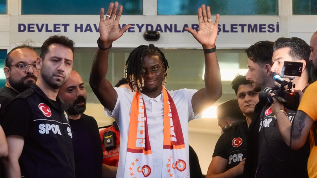 Galatasaray have signed Lesley Ugochukwu on loan with a conditional option