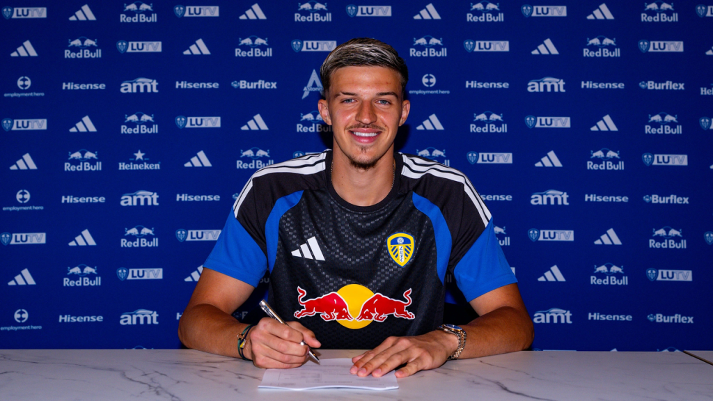 Leeds sign Tarik Muharemovic from Sassuolo on a five-year contract