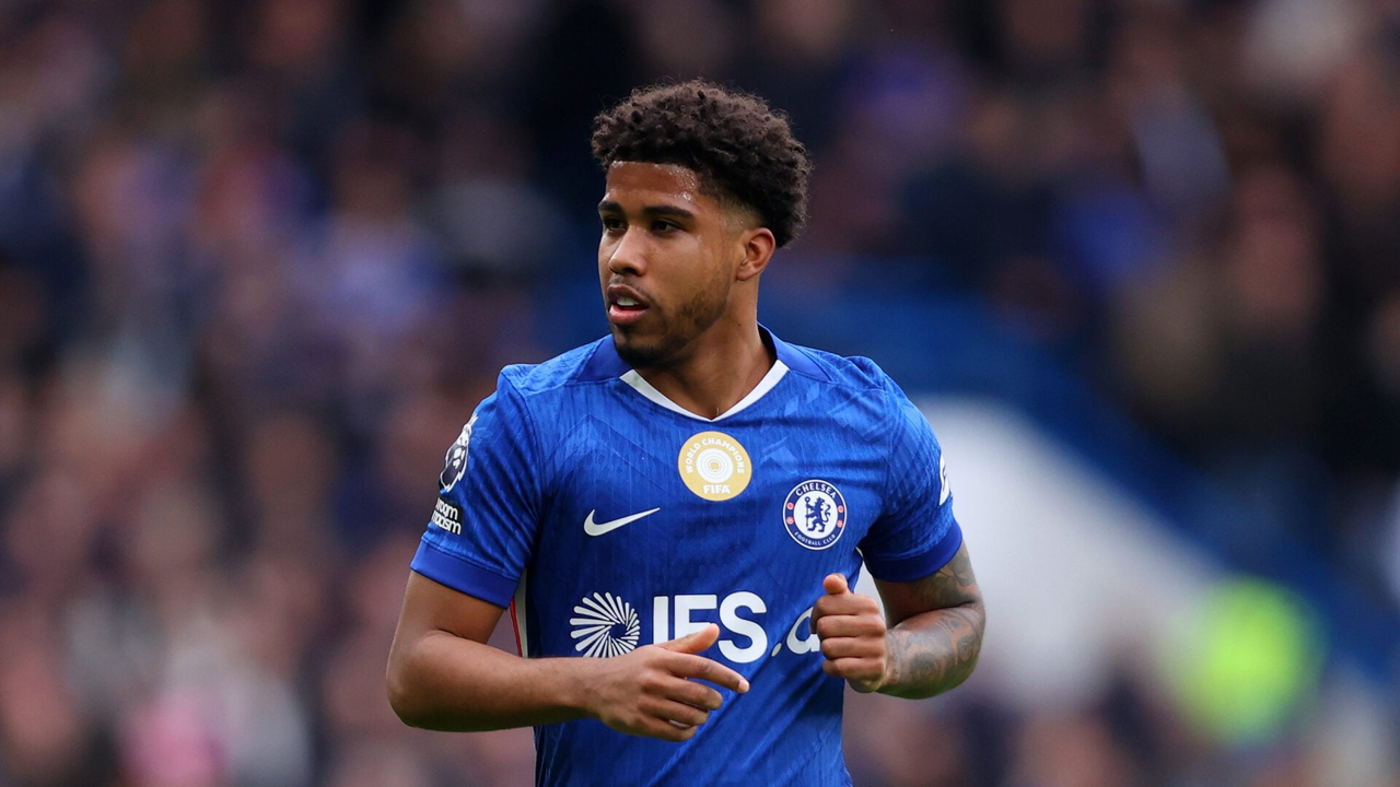Andrey Santos during a Chelsea-related transfer story