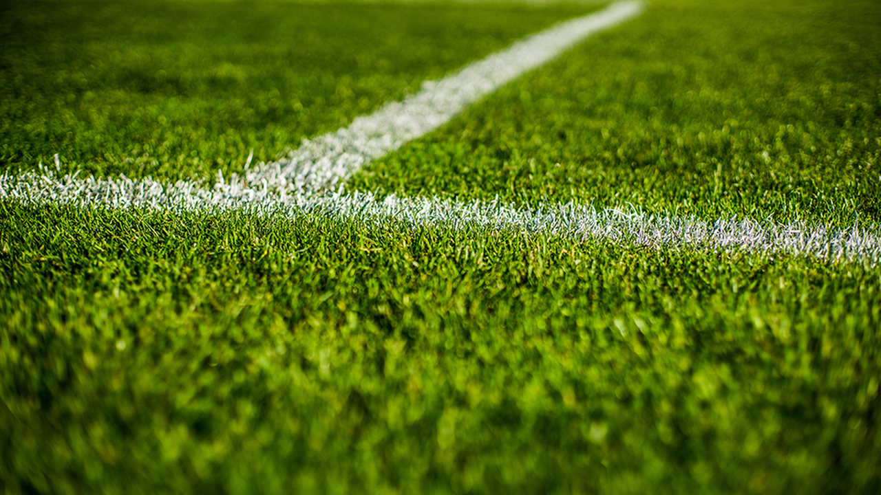 An empty football pitch illustrating the sports covered by the UK sponsorship consultation