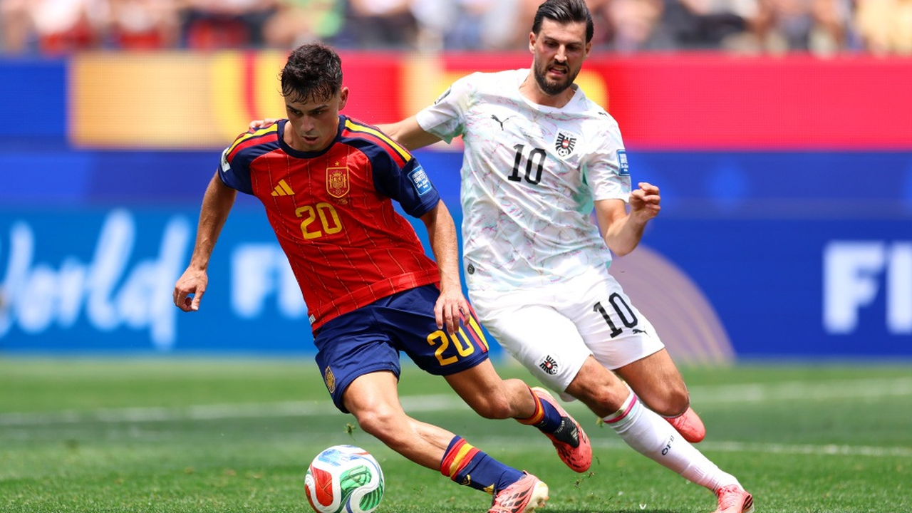 Spain compete during their route to the 2026 World Cup final