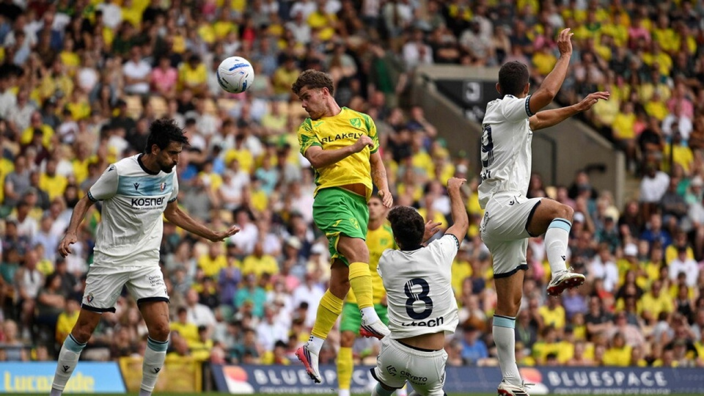 Asier Bonel’s late goal gives Osasuna a 2-1 win at Norwich
