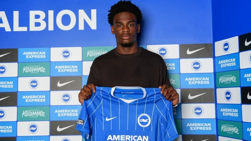 Brighton sign Blackburn teenager Valentin Joseph on a three-year deal