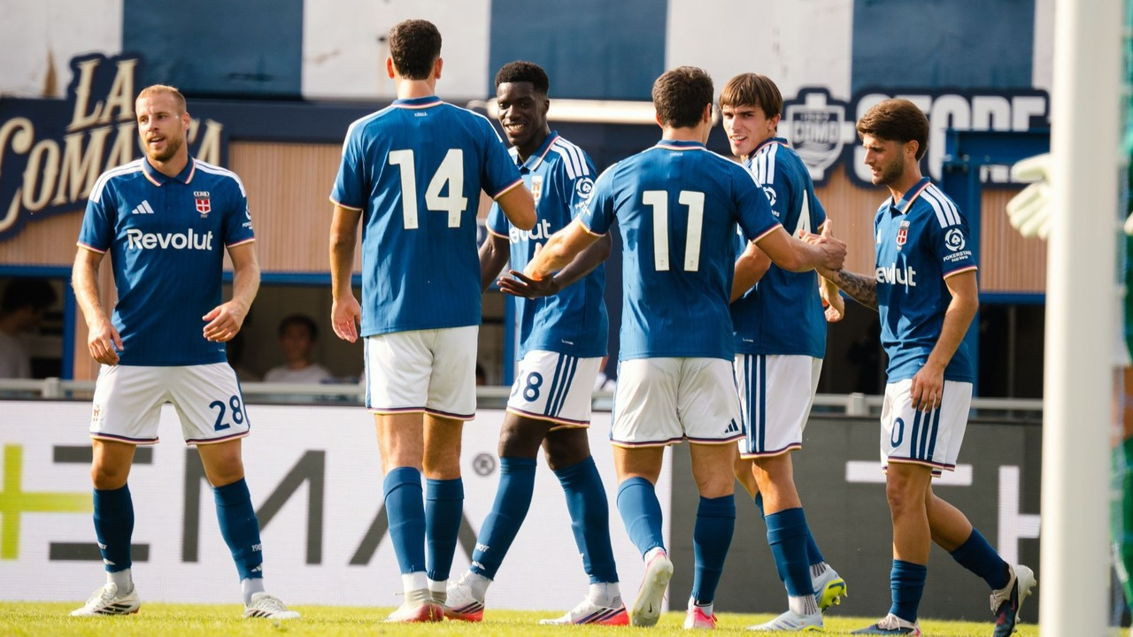 Como beat Famalicao 3-2 to finish third in the Como Cup