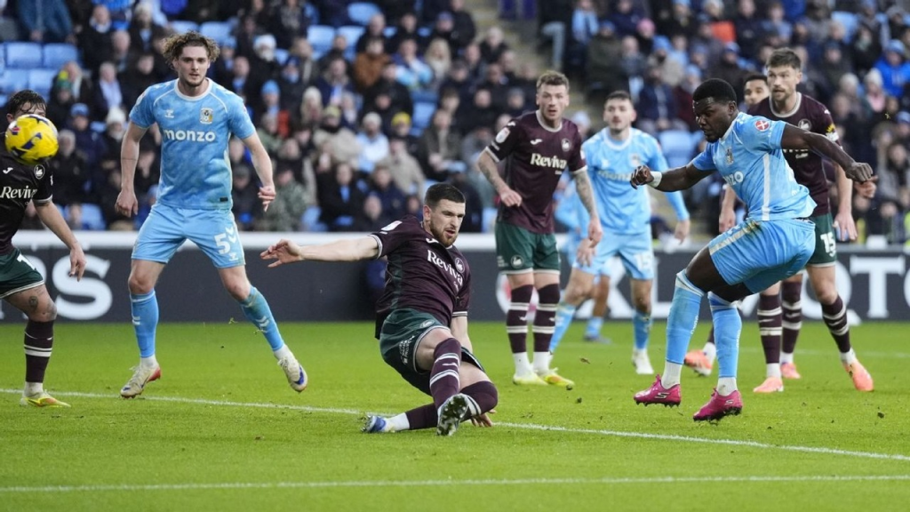 Coventry City beat Espanyol 3-1 at the CBS Arena