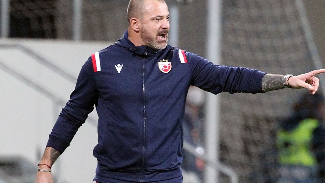Dejan Stankovic gives instructions from the touchline