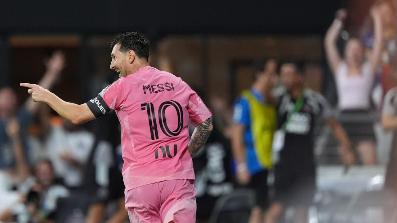 Messi scored twice as Inter Miami beat San Luis 4-2