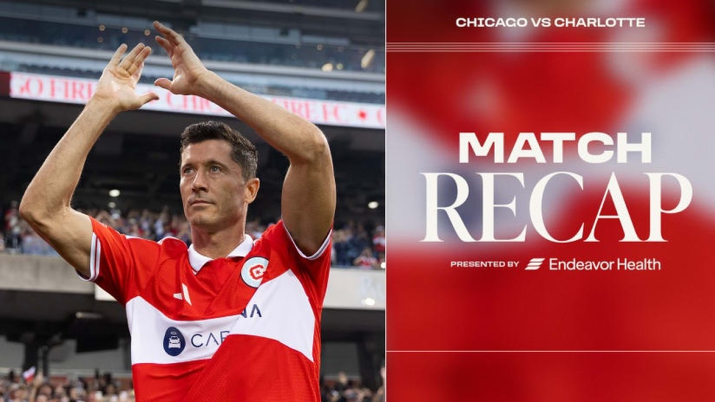 Robert Lewandowski scores first MLS goals in Chicago Fire win